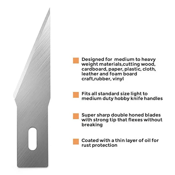 Pen Knife with 6 Blades + 1 Handle