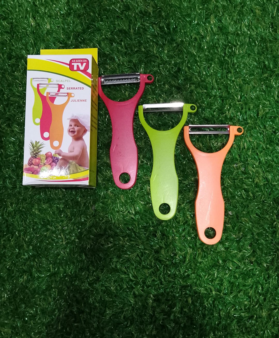 3-in-1 Vegetable and Fruit Peeler Set