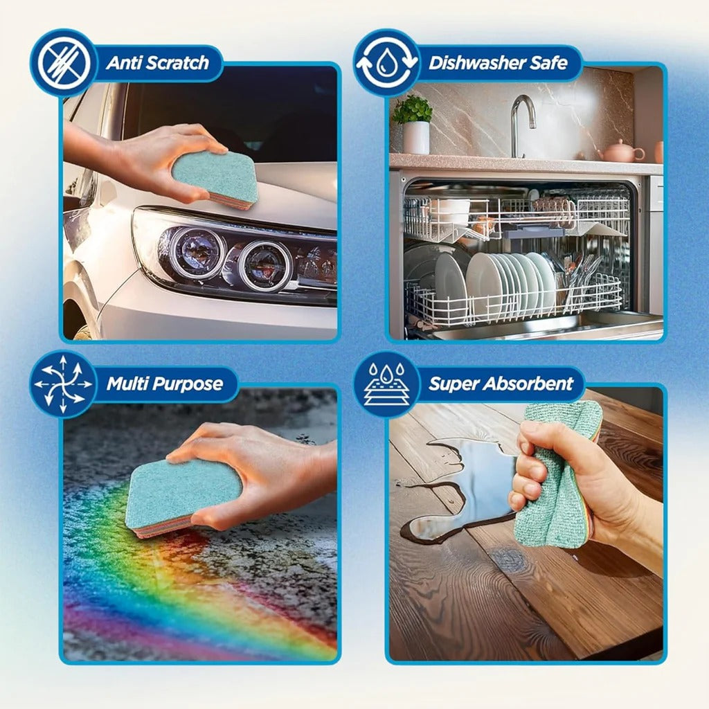 Multi-Purpose Microfiber Sponge