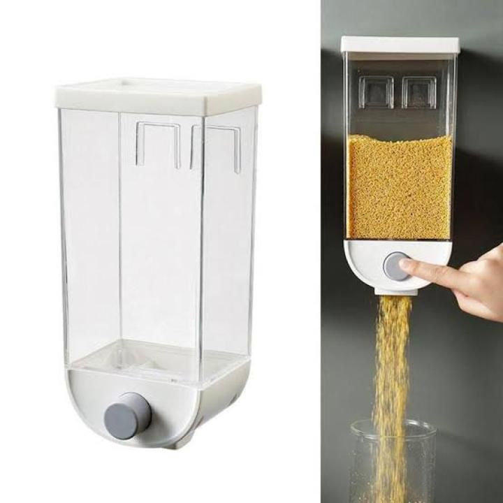 1Pc 1500ml Self-Adhesive Grain Dispenser |
