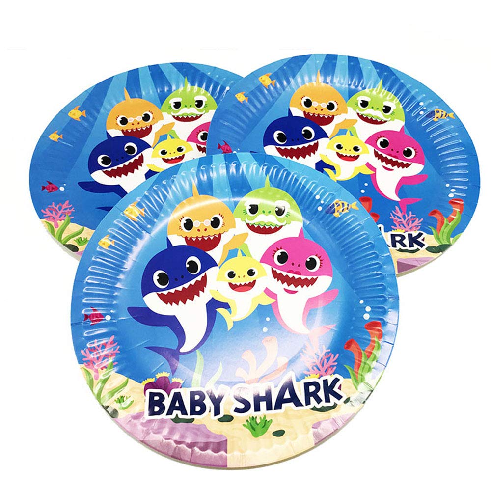 Character Birthday Plates | 10 Pcs Set | Disposable Party Plates | Fun & Colorful | Random Color And Design Rs 132
