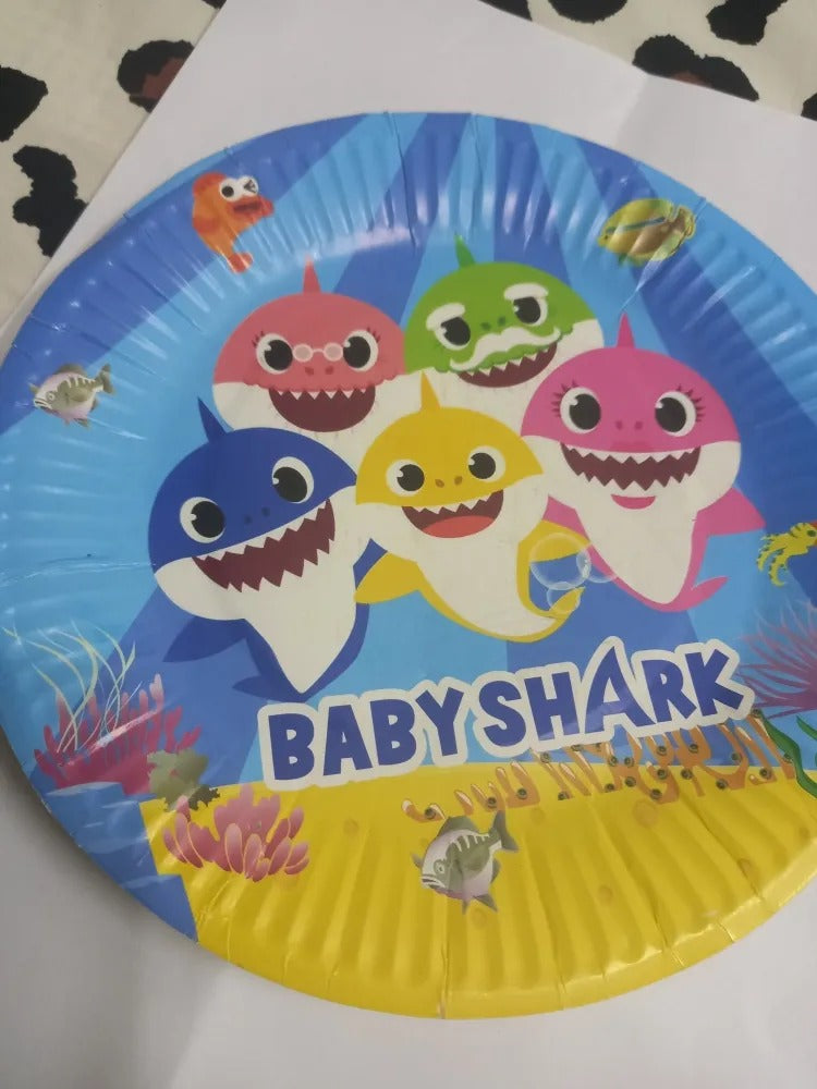 Character Birthday Plates | 10 Pcs Set | Disposable Party Plates | Fun & Colorful | Random Color And Design Rs 132