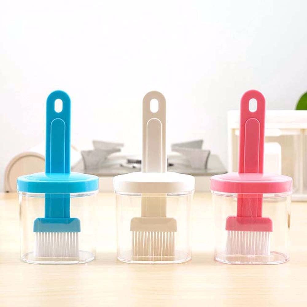 Plastic Oil Bottle Seasoning Dispenser with Silicone Rubber