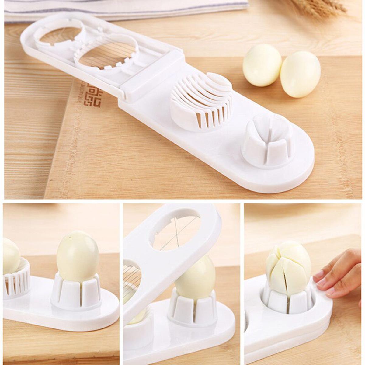 2-in-1 Egg Cutter & Slicer 2-in-1 Egg Cutter & Slicer 2-in-1 Egg Cutter & Slicer