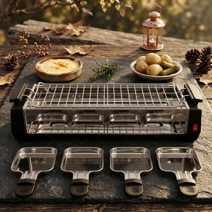 Electric BBQ Grill – Indoor Non-Stick Stone Surface