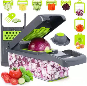 Vegetable Chopper 16 Pcs Set