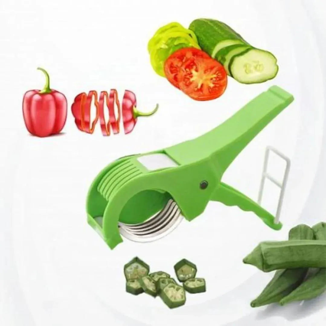 Multi Blade Vegetable Cutter Green