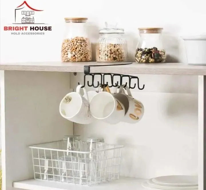 Metal Mug Holder for Kitchen Storage Organizer