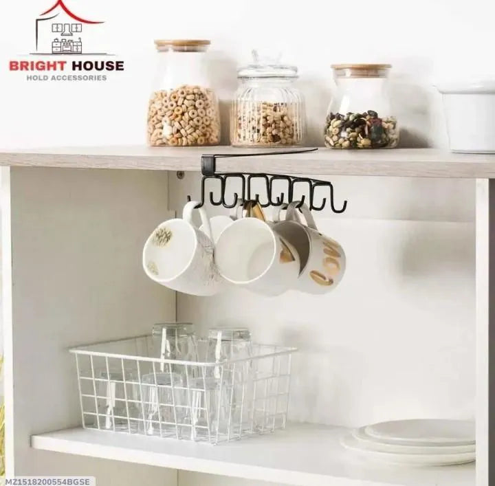 Metal Mug Holder for Kitchen Storage Organizer