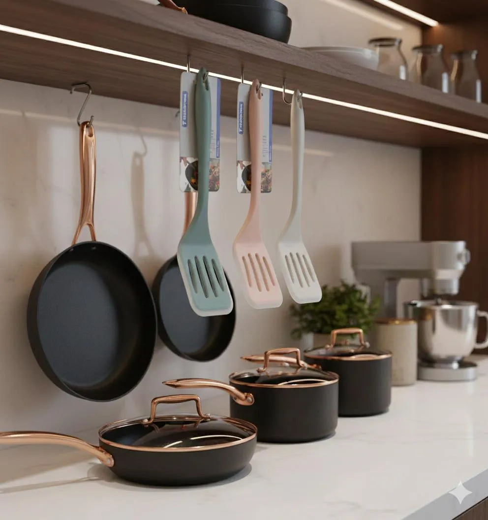 Silicone Slotted Turner for Non-Stick Pans,
